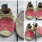 Leather Soft Sole Baby Shoes Prewalkers Pink