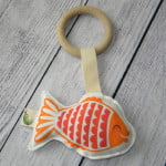 Organic OrangeFish Toy