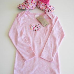 Pink Baby Shoes Boots onesie shirt