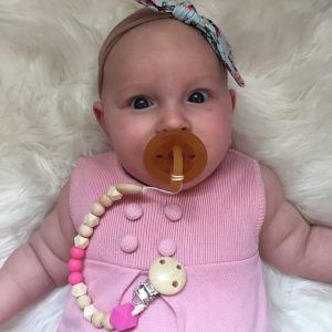 Wooden Silicone Dummy Clip