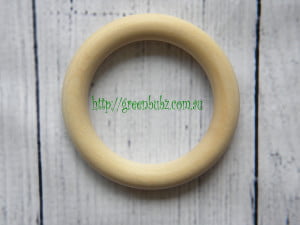 Maple Wood Teething Rings Organic natural eco toys