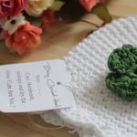 Organic Crochet Girls Flower Beanie Hat