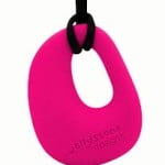 Jellystone Designs Nursing Necklace Pendant Fuschia
