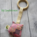 Owl Teething Ring