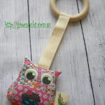Owl Teething Ring