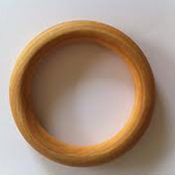 Large Maple Teething Ring Wooden