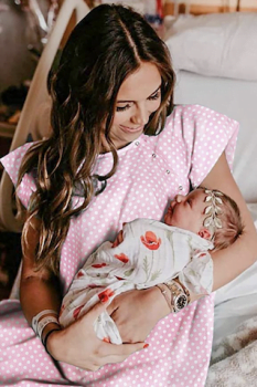 newborn maternity gown