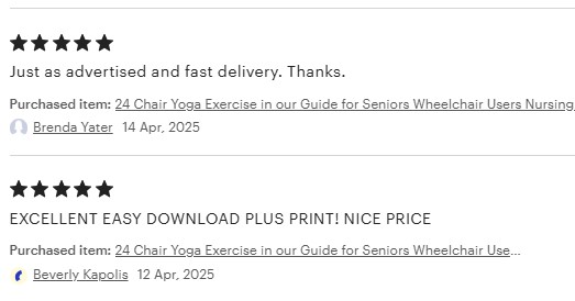 chair yoga reviews